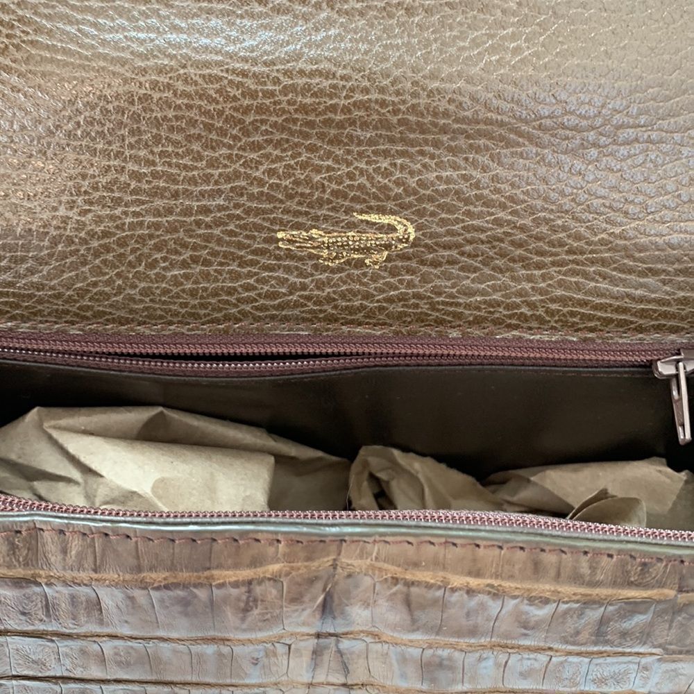 👜Genuine Crocodile Leather Handbag - Picture 9 of 10